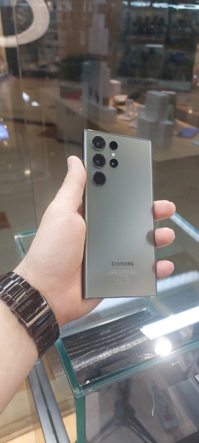 s23 ultra 256g ram 12 در حد با ضمانت و گارانتی|موبایل|تهران, باغ فیض|دیوار