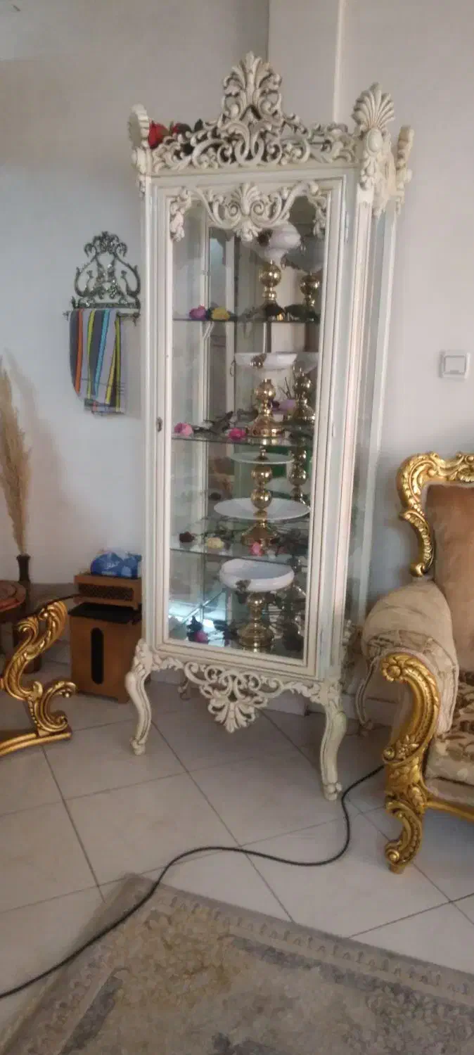 بوفه جنس چوب|بوفه، ویترین، کنسول|اسلامشهر, شهرک مهدیه|دیوار