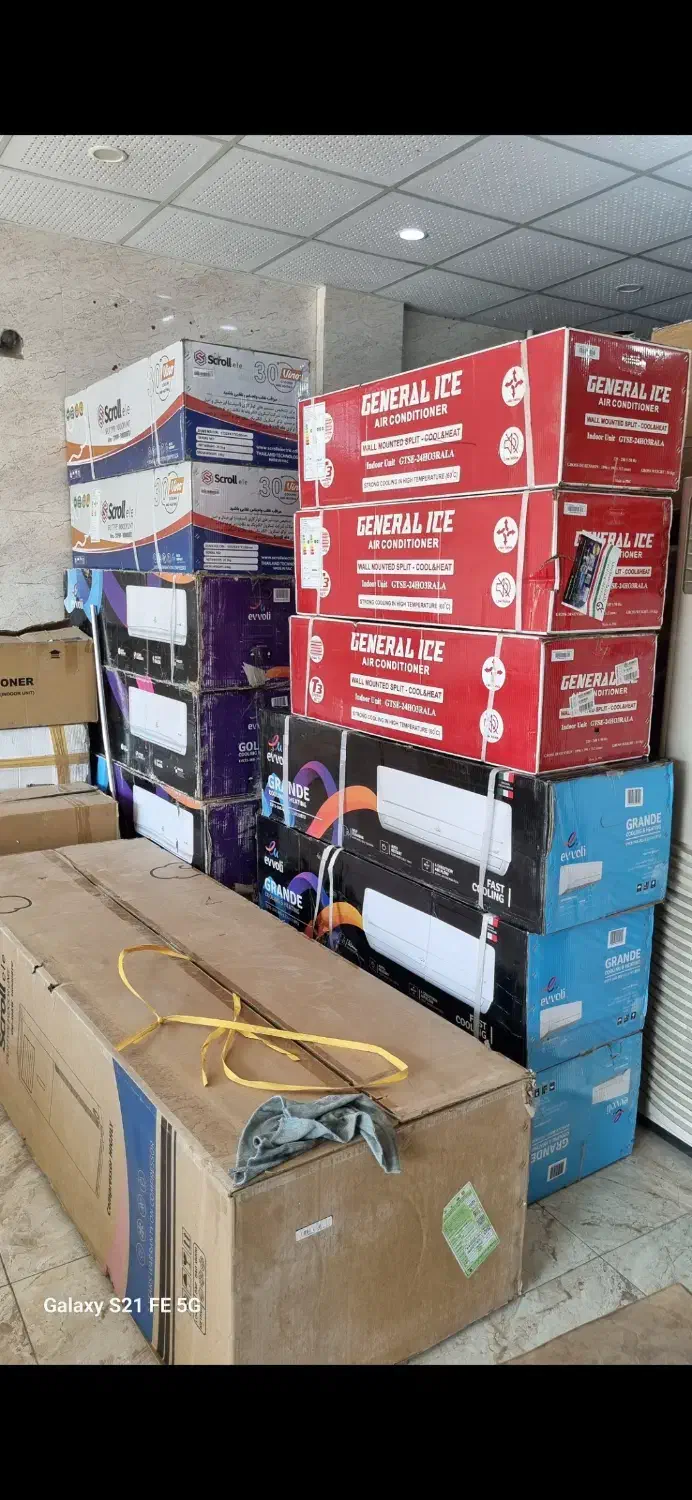 پنل کولر گازی تک و تعداد|کولر گازی و فن‌کوئل|دهلران, |دیوار