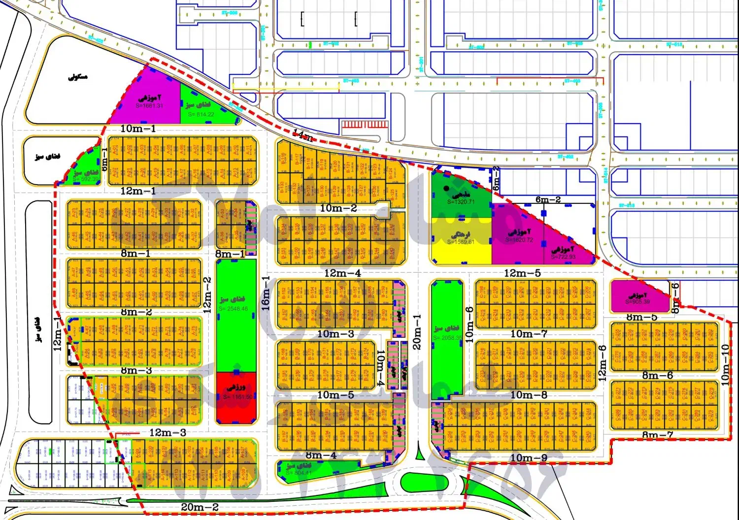 فروش سه دانگ زمین نیرو انتظامی|فروش زمین و ملک کلنگی|نورآباد, |دیوار