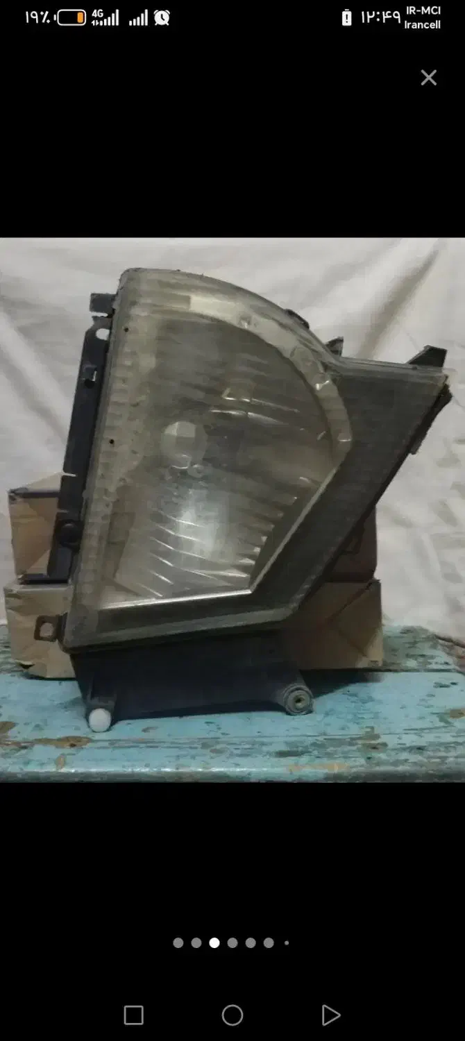 راهنما وچراغ جلوایسوزو اصلی|قطعات یدکی و لوازم جانبی|مشهد, سیلو|دیوار