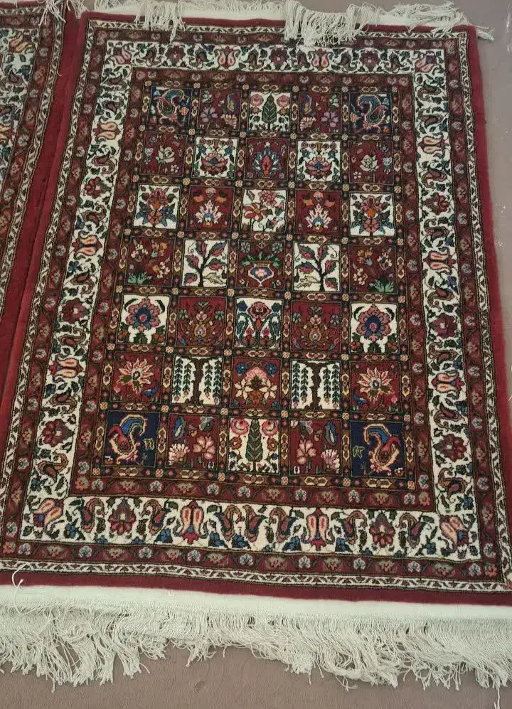 یک جفت قالی دست بافت|فرش|خمینی‌شهر, |دیوار