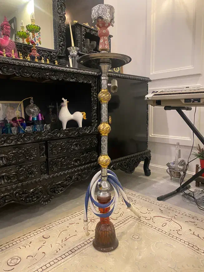 قلیون بسیار بزرگ قدیمی ۱۲۰ سانت|کلکسیون اشیاء عتیقه|کرج, فاز ۳ مهرشهر|دیوار