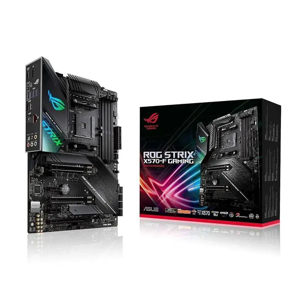 ROG X570 F GAMING + Ryzen 5 3600X|قطعات و لوازم جانبی رایانه|مشهد, فاطمیه|دیوار