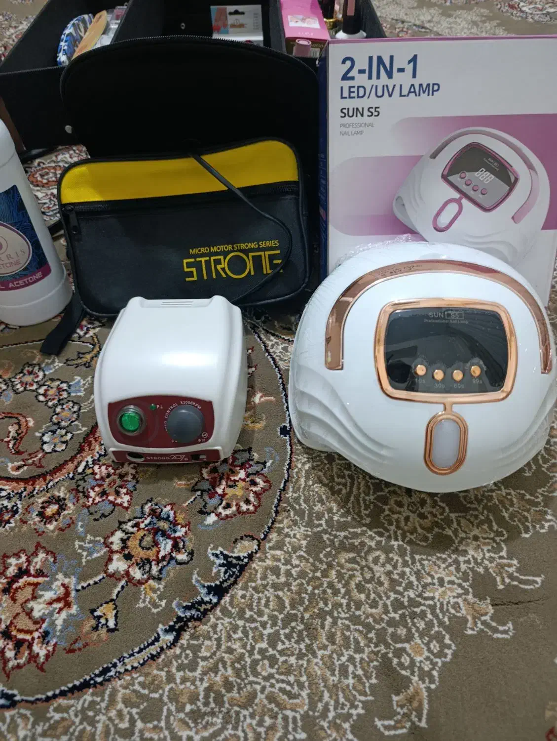 پک کامل اصلی کاشت ناخن|آرایشی، بهداشتی، درمانی|خرم‌آباد, |دیوار