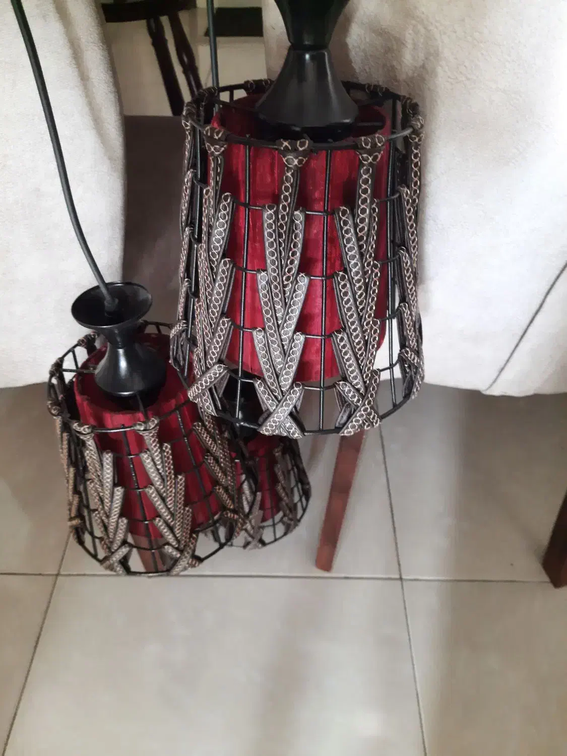 سه عدد لوستر|لوستر و چراغ آویز|تهران, حکیمیه|دیوار