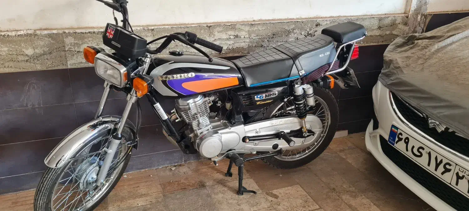 موتور ۱۲۵ رهرو A 39|موتورسیکلت|بومهن, |دیوار