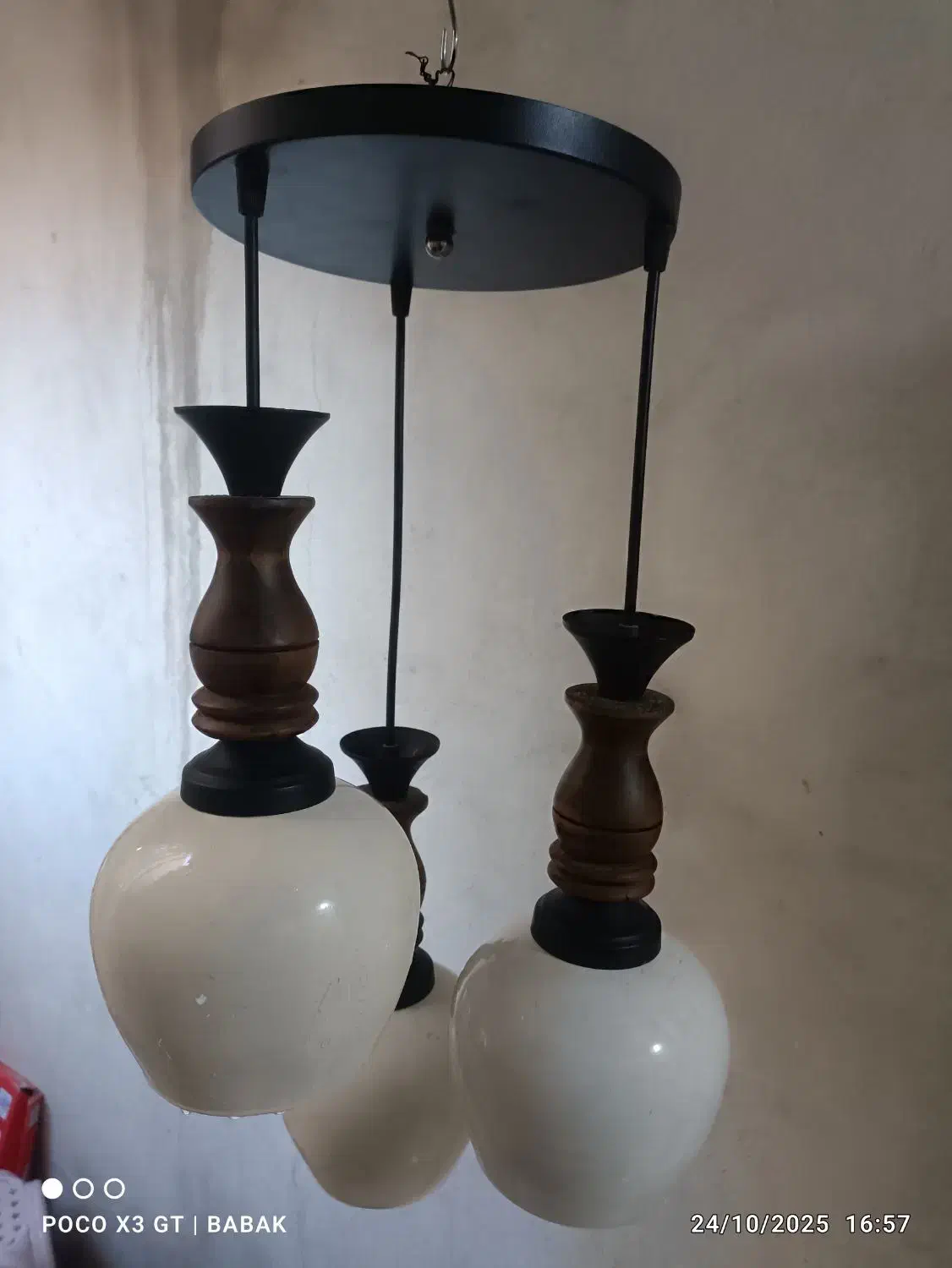 لوستر سالم وتمیز|لوستر و چراغ آویز|کرج, شاهینویلا|دیوار