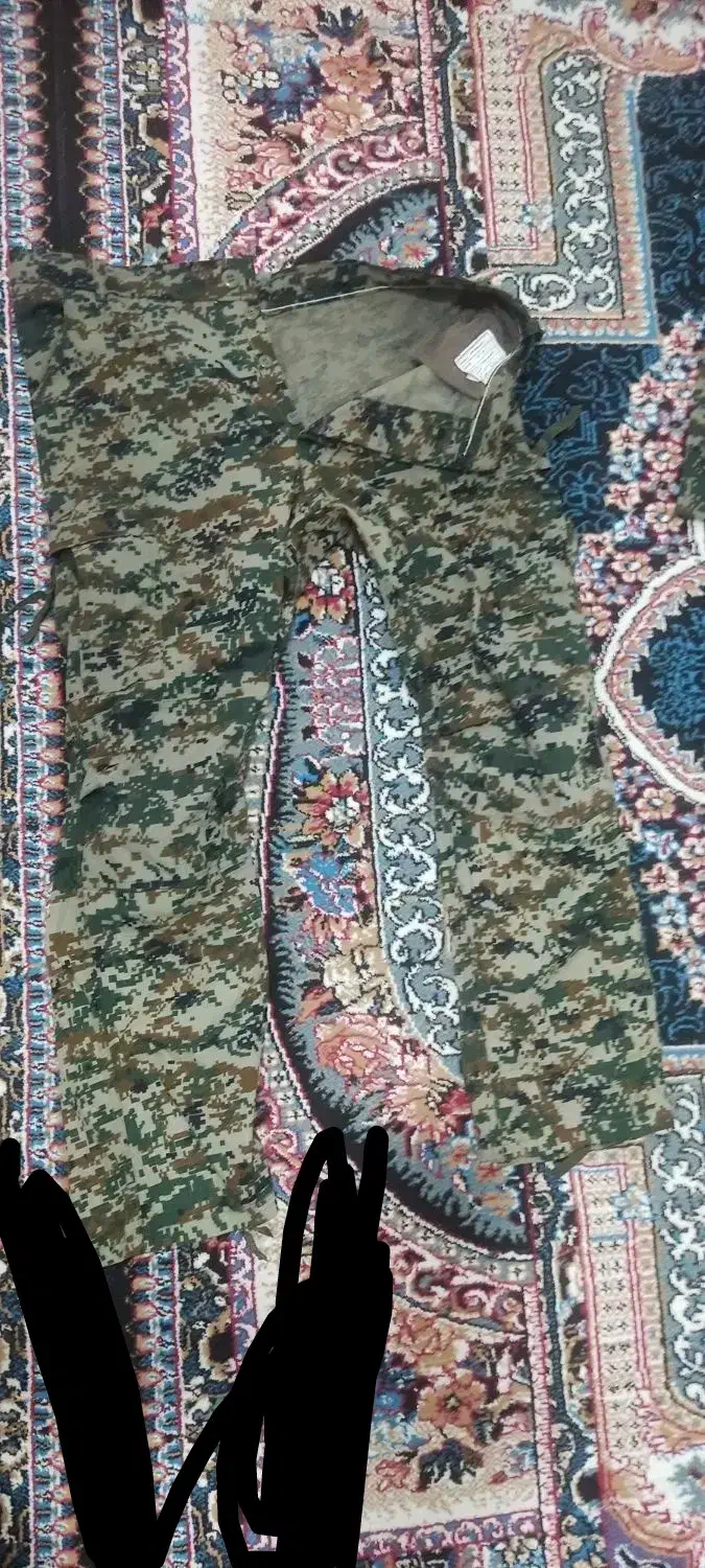 لباس نظامی سبز دیجیتال سایز ۴۶|لباس|سنندج, |دیوار