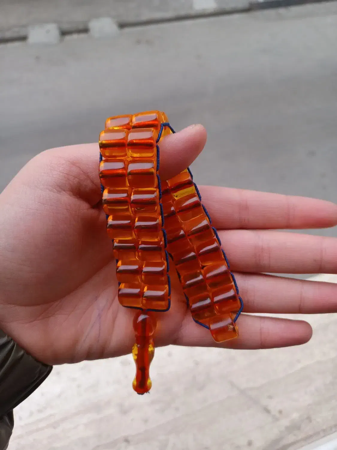 تسبیح سندلوس زازا روسی|کلکسیون اشیاء عتیقه|اردبیل, |دیوار