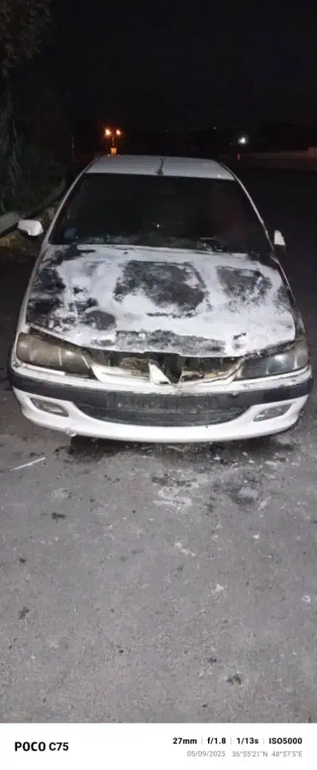 پژو پارس موتور سوخته|خودرو سواری و وانت|زنجان, |دیوار