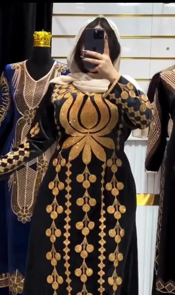 عبا مخمل وارداتی عراق،عبا خلیجی،،ماکسی مخمل|لباس|قشم, |دیوار