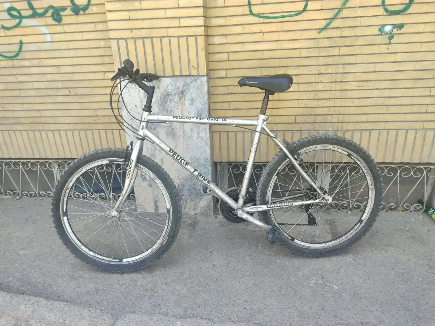 دوچرخه 26 دنده ای قدیمی مارک پژو دنده ای شیمانو|دوچرخه، اسکیت، اسکوتر|مشهد, شیرودی|دیوار
