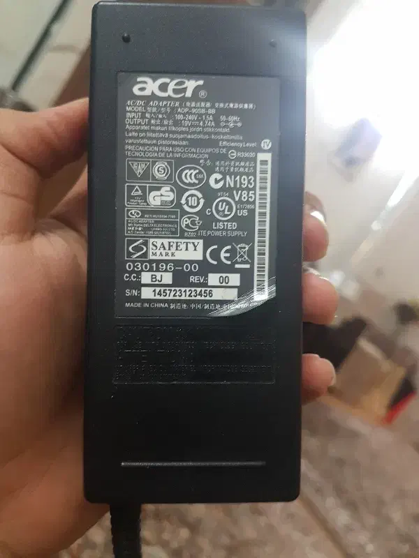 اداپتور اصل ایسر|قطعات و لوازم جانبی رایانه|تهران, آهنگ|دیوار