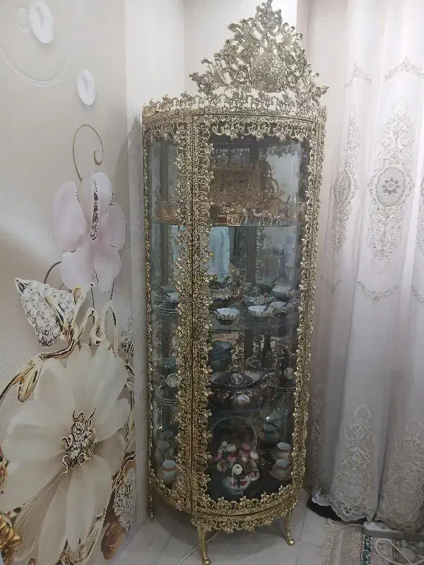 بوفه میز ساعت برنز|بوفه، ویترین، کنسول|همدان, |دیوار