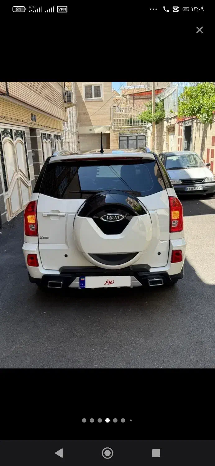 ام وی ام x33 نیوفیس مدل 1401 گیر بکس at|خودرو سواری و وانت|بوکان, |دیوار