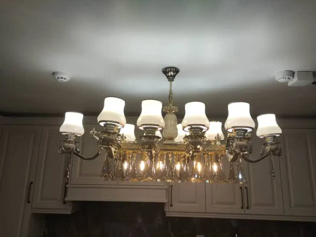 لوستر چشمک اب طلا شرایط فروش ویژه از ۳ تا ۷ آذر|لوستر و چراغ آویز|اراک, |دیوار