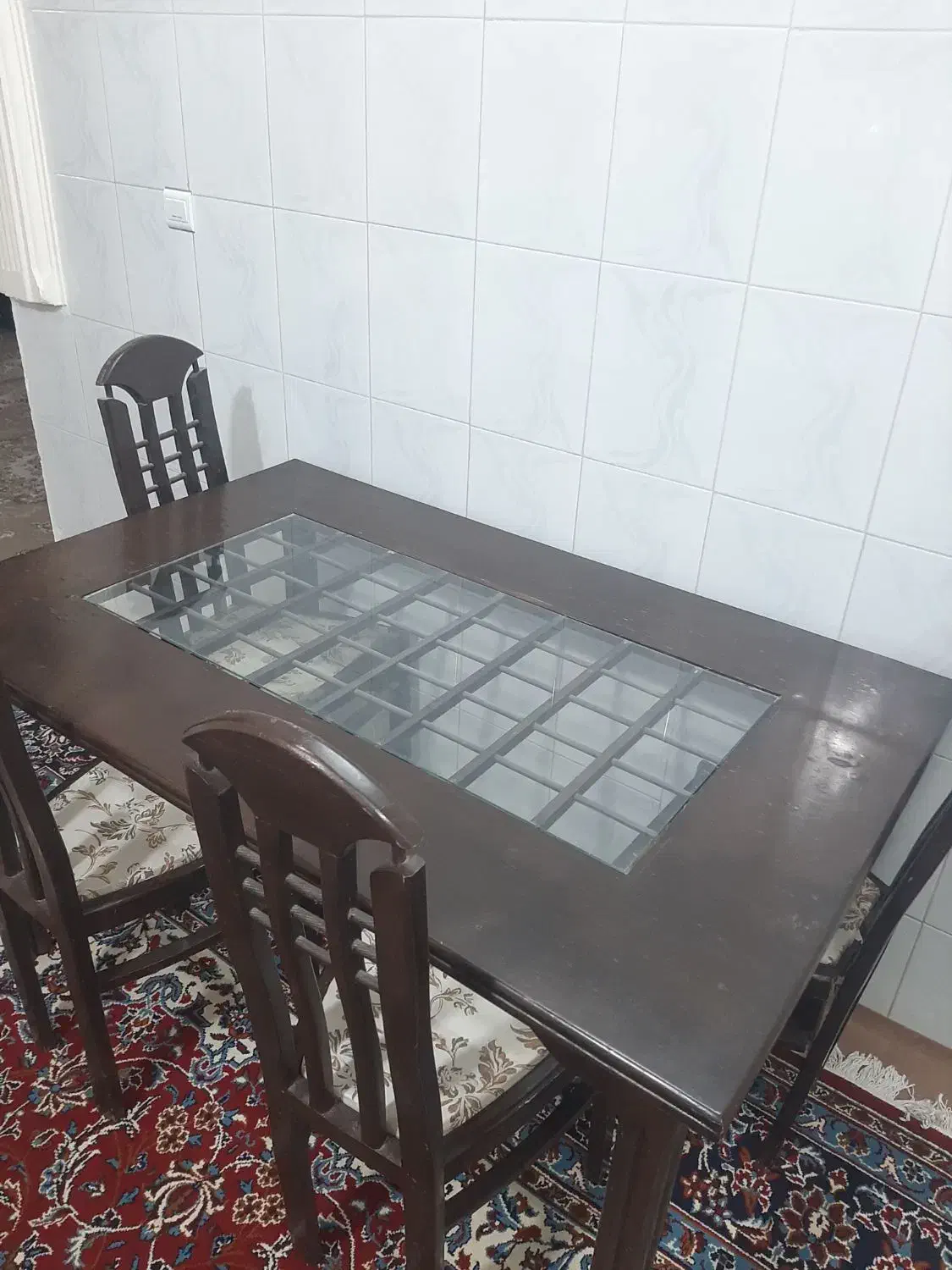 میز ۶ نفره نهارخوری مناسب باغ و|میز و صندلی غذاخوری|تربتحیدریه, کاشانی|دیوار