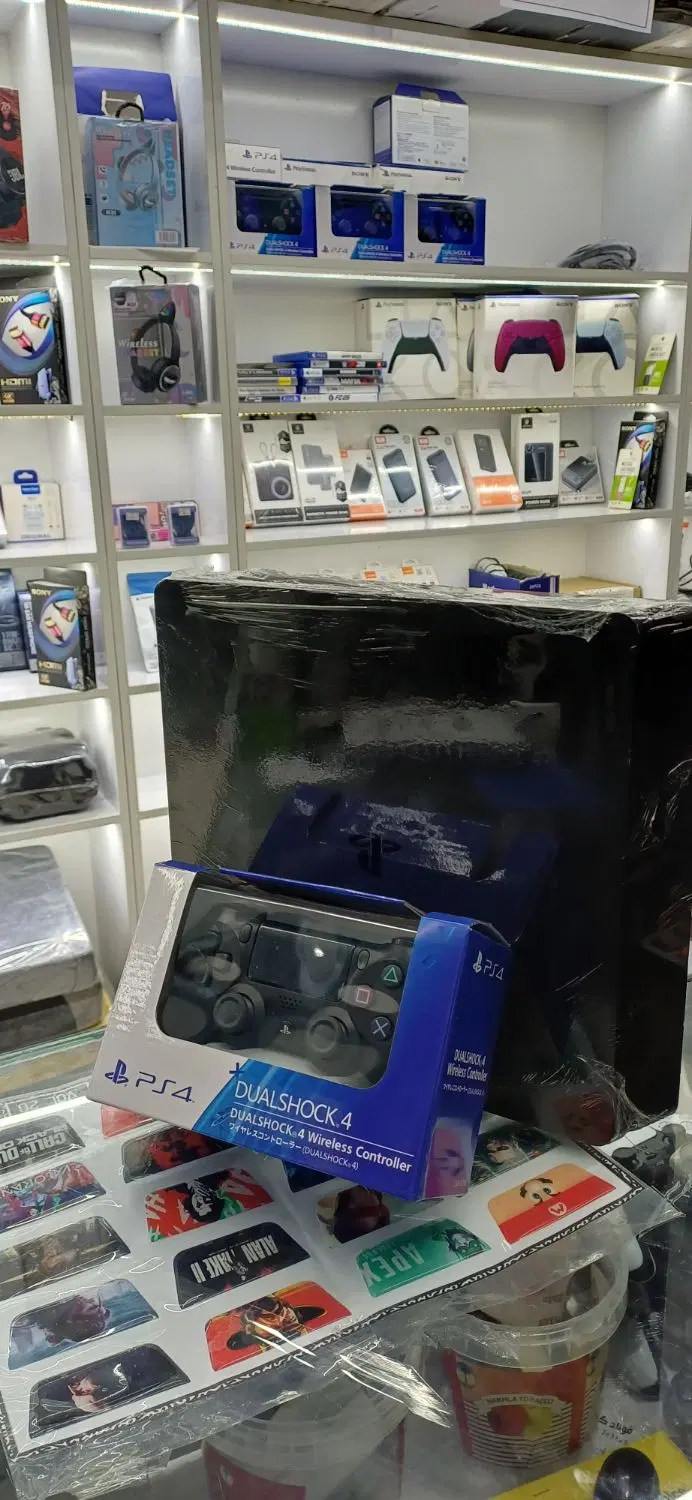 slim 1tra ps4 فور کپی خور دسته اصلی امتعلقات کامل|کنسول، بازی ویدئویی و آنلاین|تهران, ائمه اطهار|دیوار