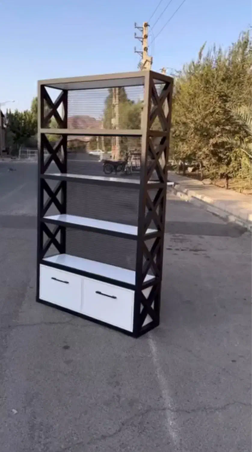 انواع کمد و رگال و استند|کتابخانه، شلف، قفسههای دیواری|ری, بازار آهن|دیوار