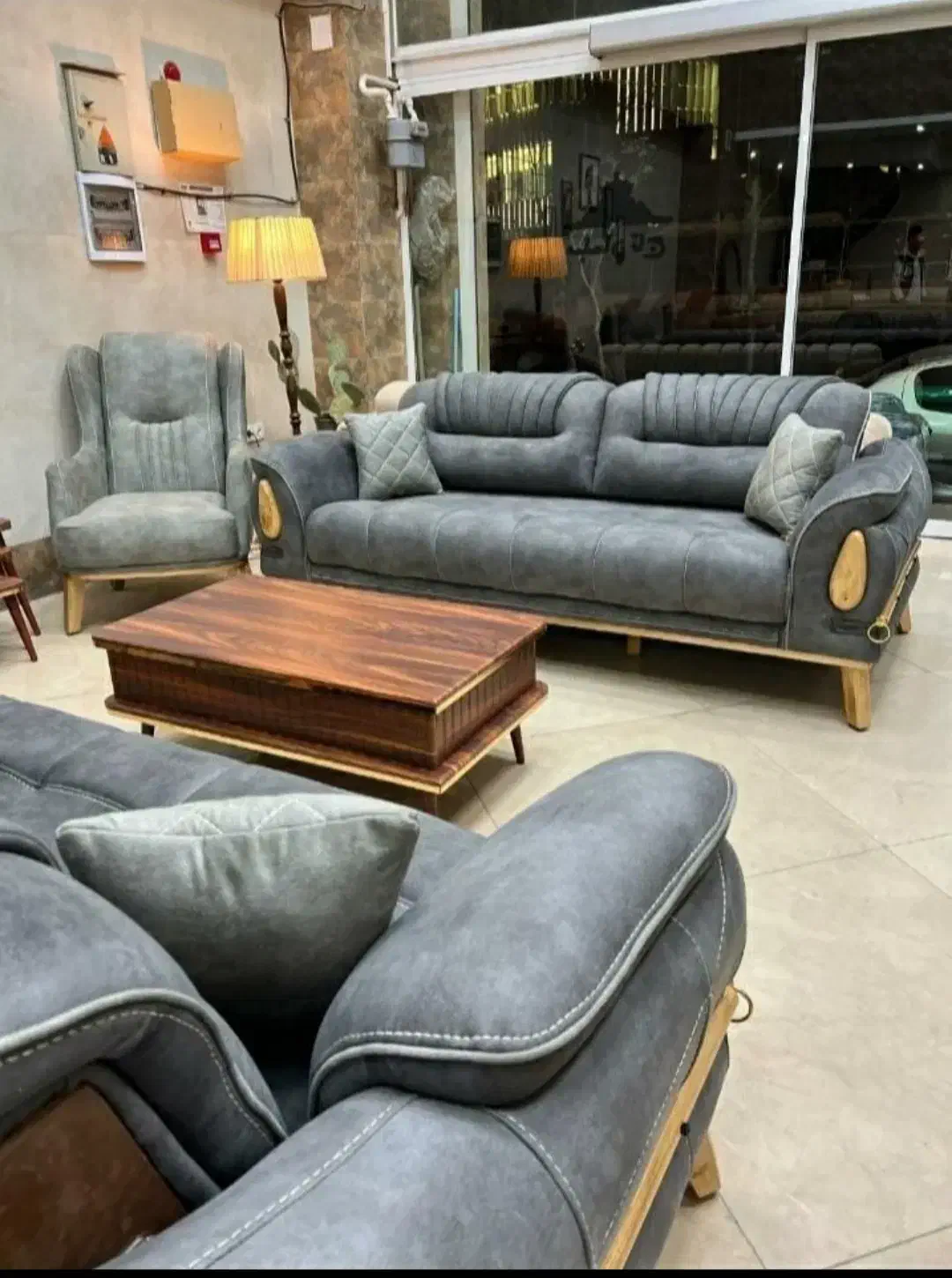 مبلمان استقبال|مبلمان خانگی و میز عسلی|دورود, |دیوار