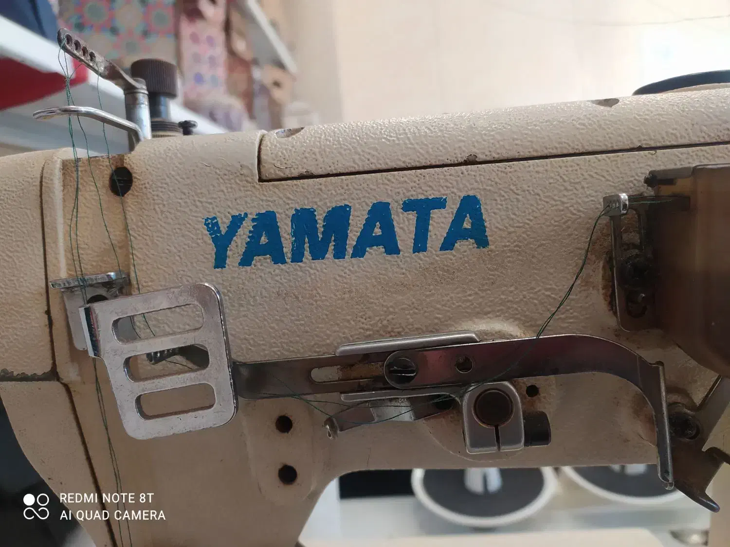 چرخ میان دوز یاماتا اصل ژاپن|چرخ خیاطی و ریسندگی|اسلامشهر, شهرک لاله|دیوار