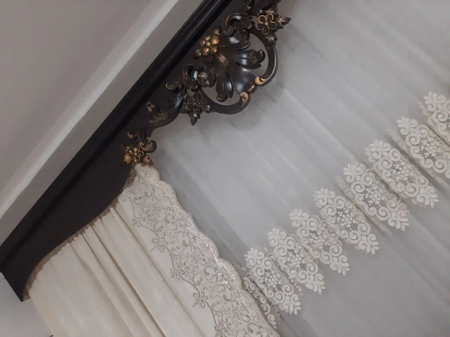 پرده وکتیبه...|پرده، رانر، رومیزی|بندر انزلی, کلیور|دیوار