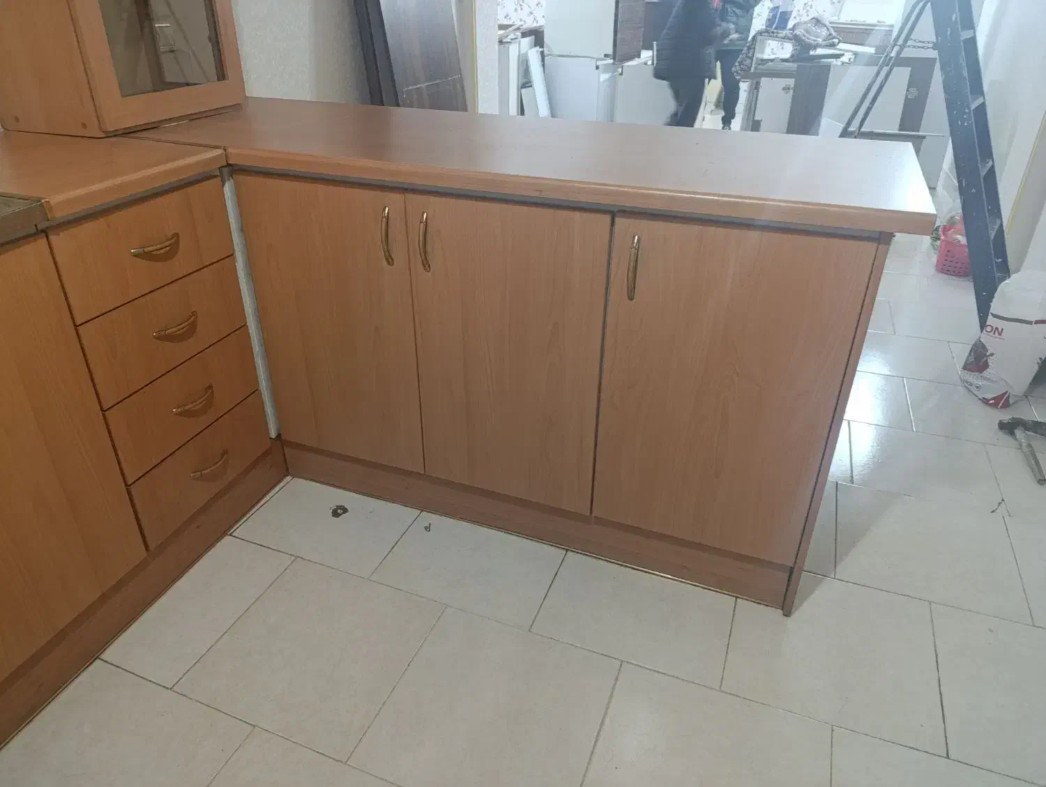 کابینت بدنه فلزی درب ام دی اف|مصالح و تجهیزات ساختمان|تهران, خرمشهر|دیوار