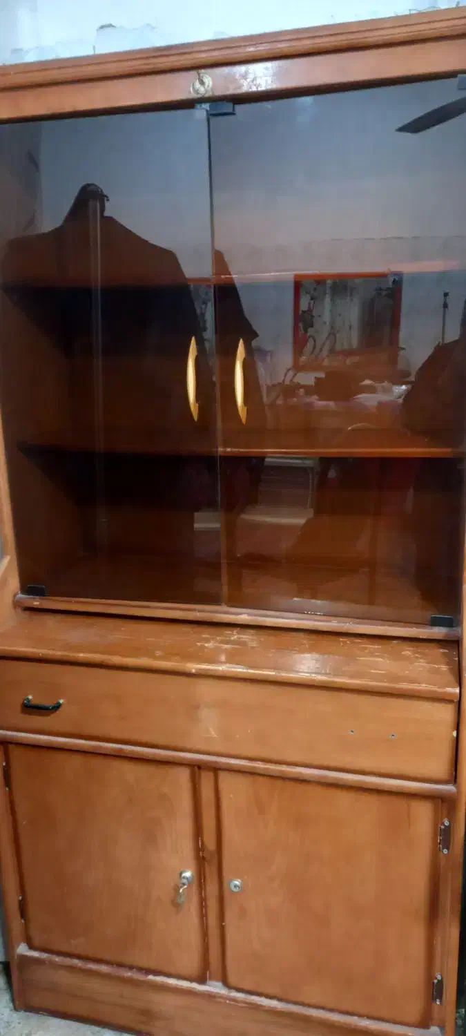 کمد چوبی|بوفه، ویترین، کنسول|کرمان, |دیوار