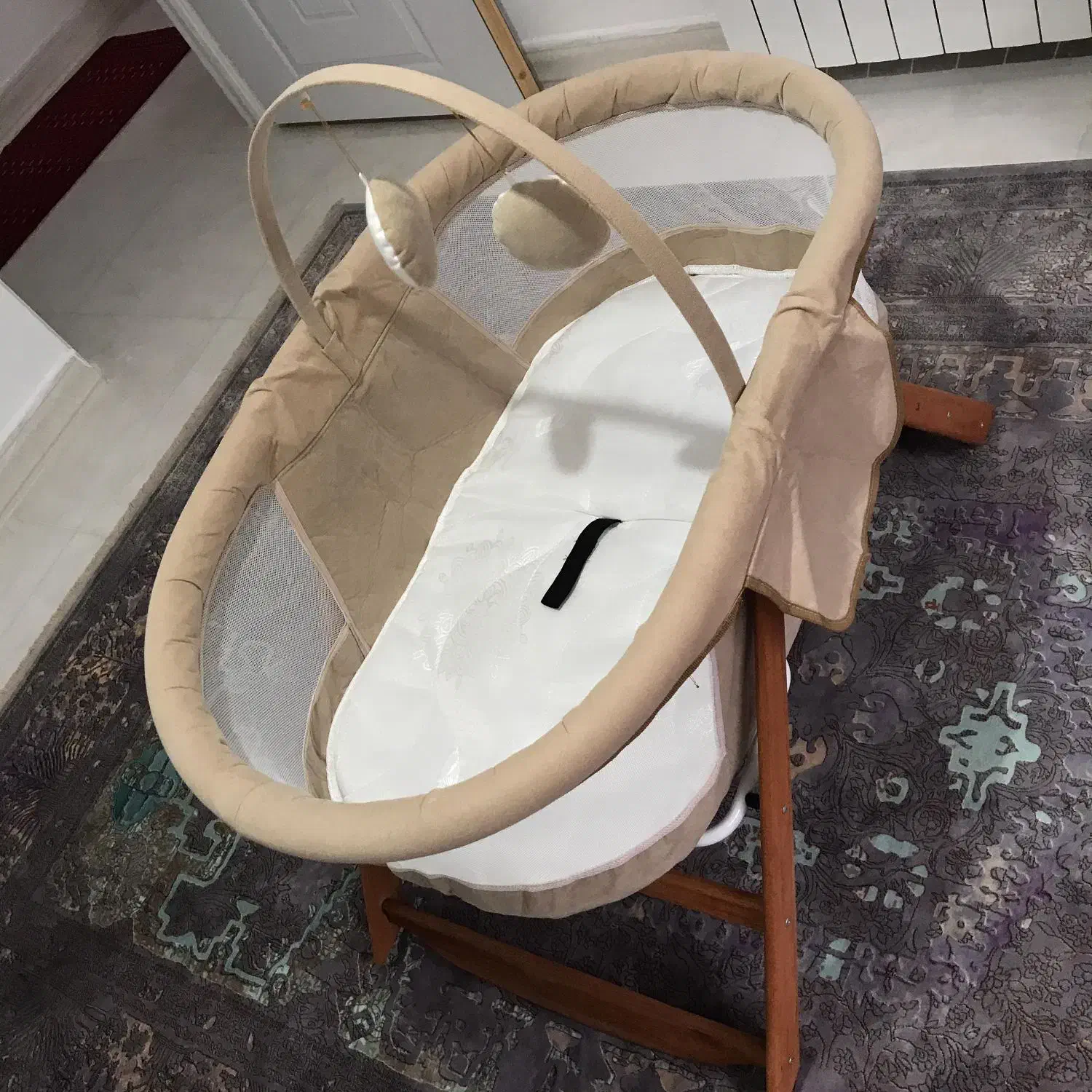 تخت کنار مادر مدل گهواره ایی|تخت و سرویس خواب|نوشهر, |دیوار