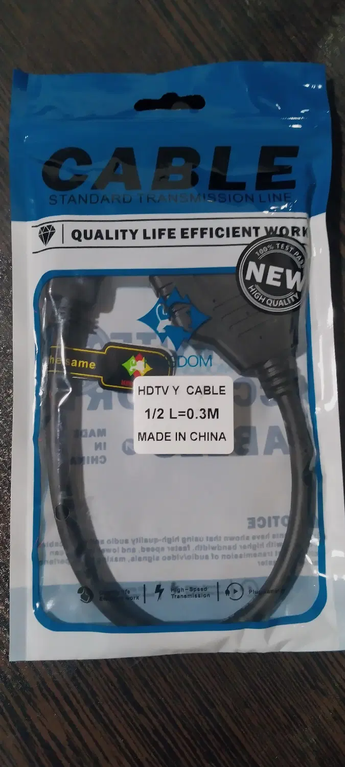 تبدیل 1 به 2 hdmi یا مبدل 1 به 2 hdmi|قطعات و لوازم جانبی رایانه|تهران, گیشا|دیوار