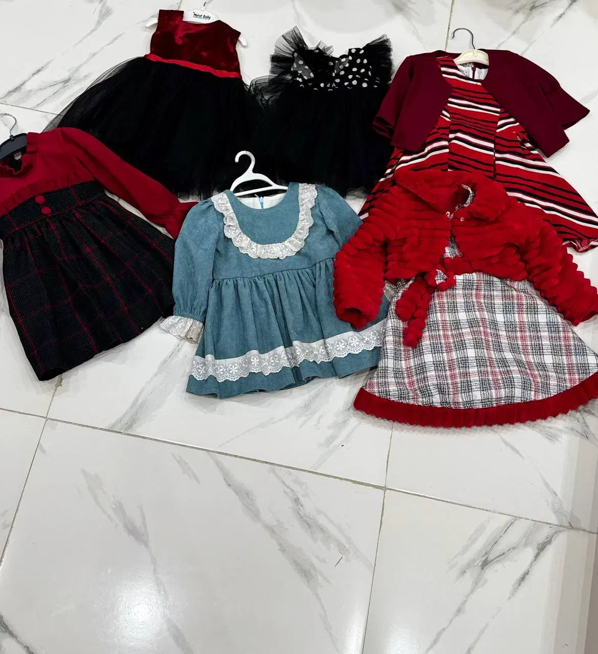 پیراهن بچگانه همگی باهم|کفش و لباس بچه|ارومیه, |دیوار