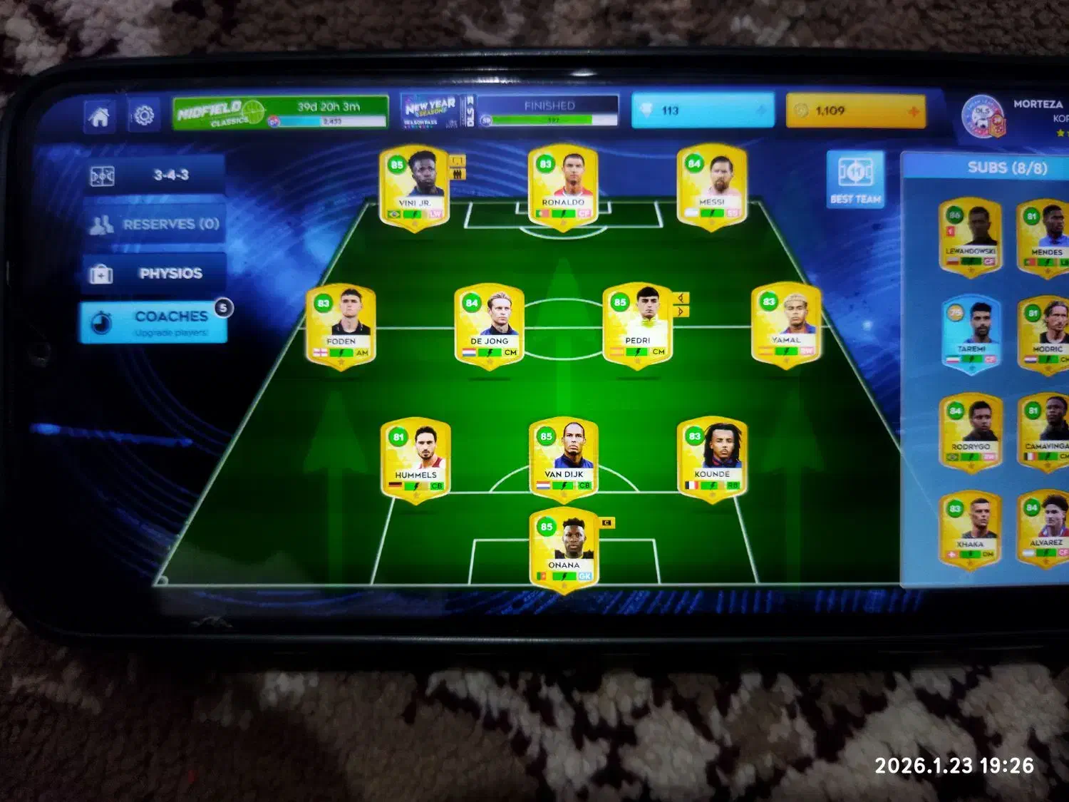 اکانت DLS. 2026|کنسول، بازی ویدئویی و آنلاین|قائن, |دیوار