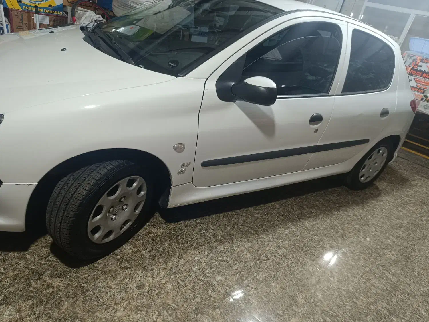 پژو 206 سفید مدل 99 114.000 کارکرد|خودرو سواری و وانت|کرج, آق تپه|دیوار