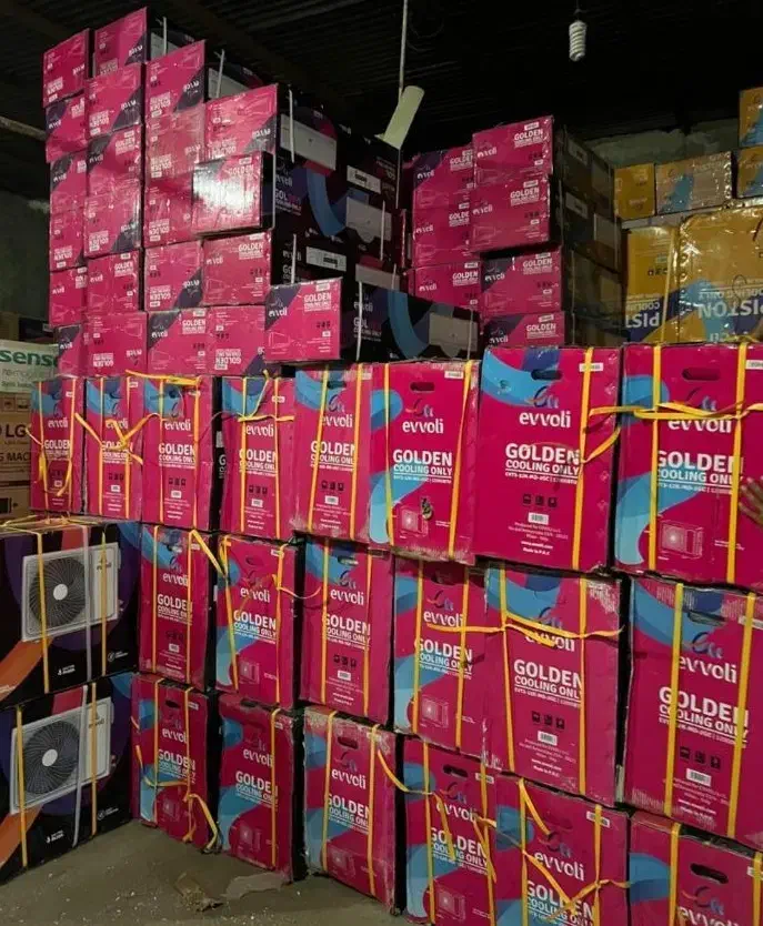 کولرسرددوتیکه باداوم ایستاده گازی ایولیEVDC'-K-A|کولر گازی و فنکوئل|دزفول, |دیوار