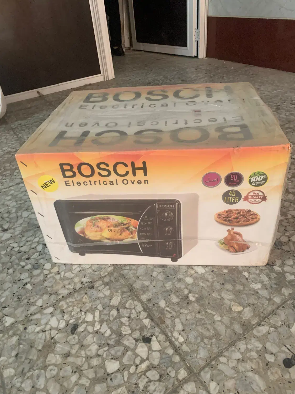 اون توستر بوش ۴۵ لیتری|اجاق گاز و لوازم برقی پختوپز|ری, شهادت|دیوار