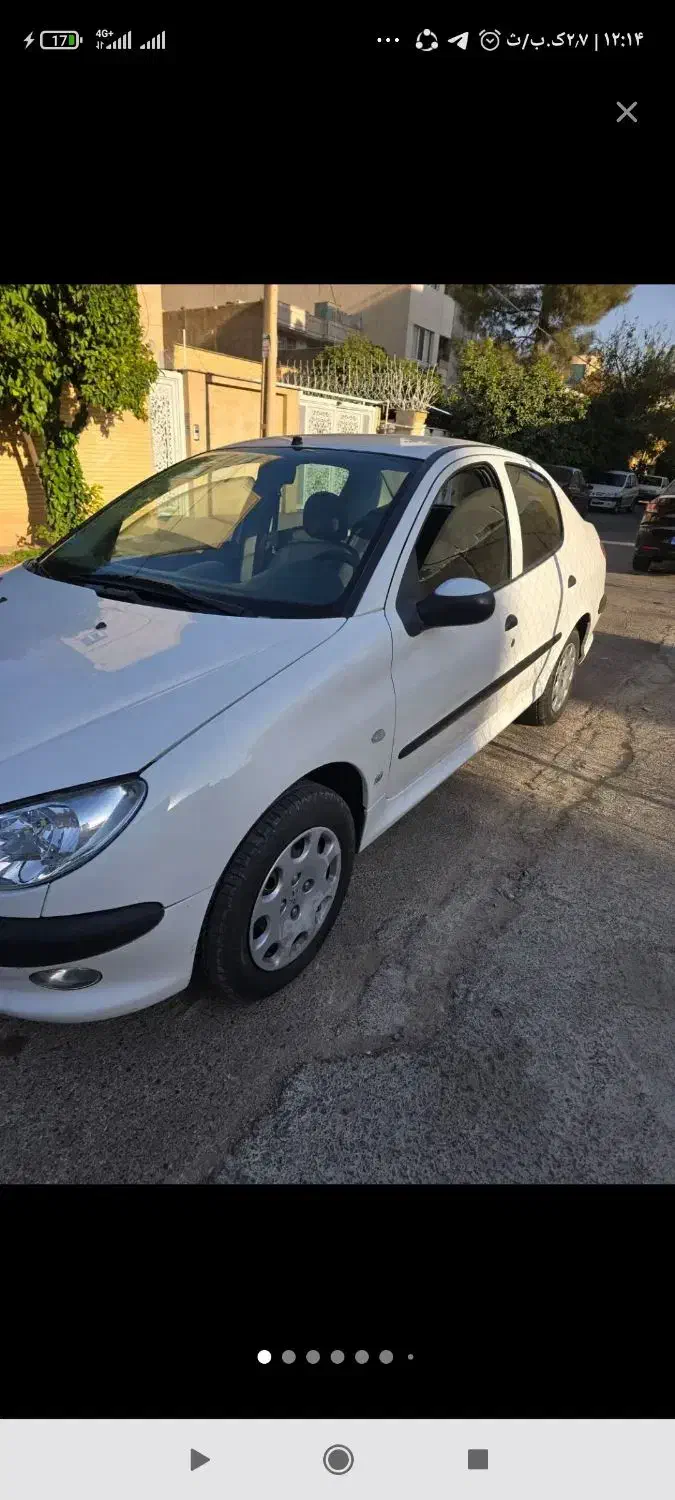 پژو 206صندوقدارv8|خودرو سواری و وانت|شیراز, شهرک فرزانگان|دیوار