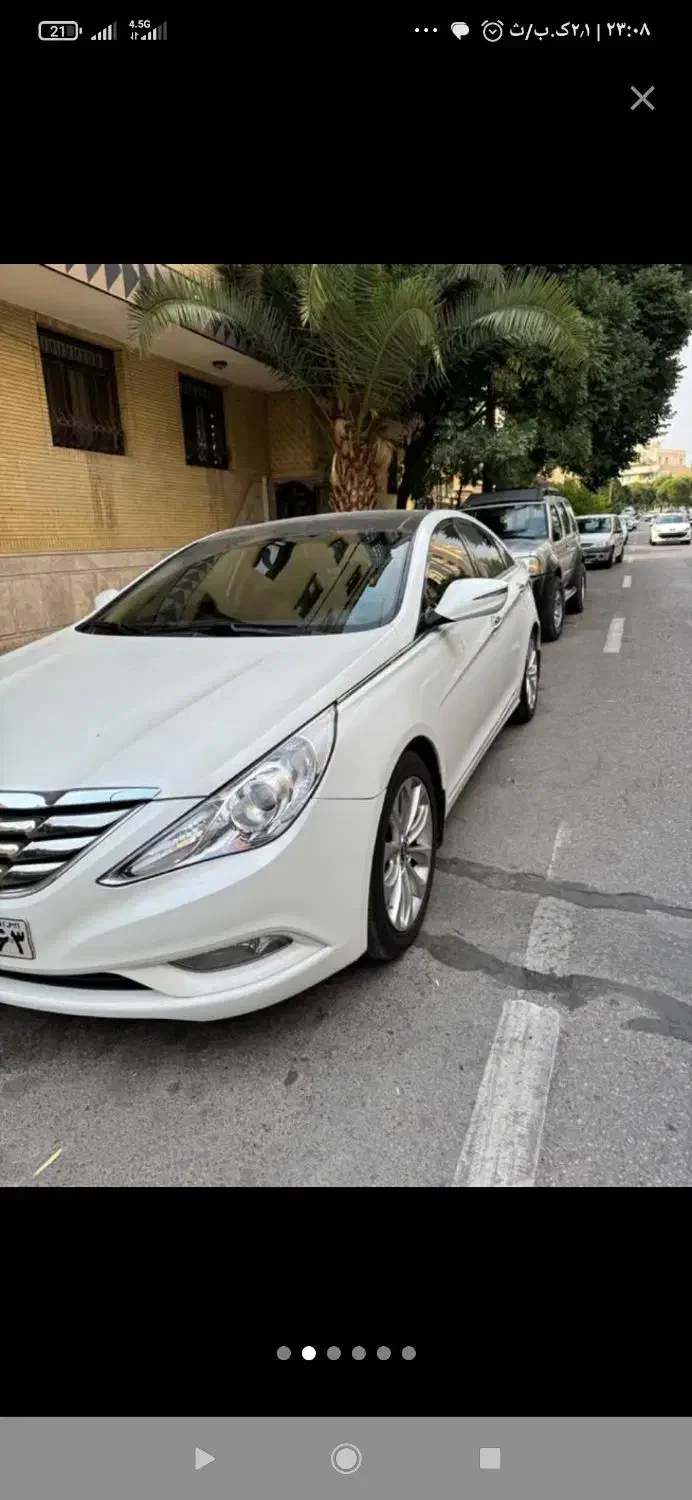 سوناتا ۲۰۱۲ وای اف فول|خودرو سواری و وانت|یاسوج, |دیوار