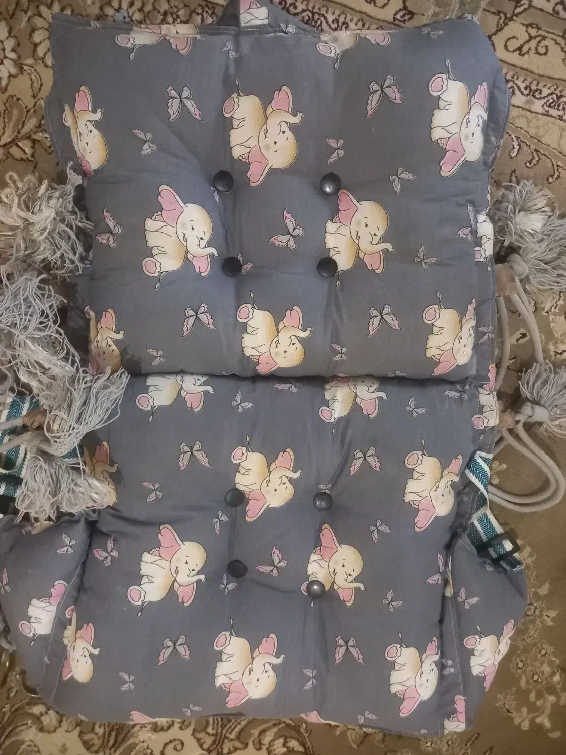 تاب پارچه ای با میله بارفیکس|اسباب‌بازی بچه|مشکین‌دشت, |دیوار