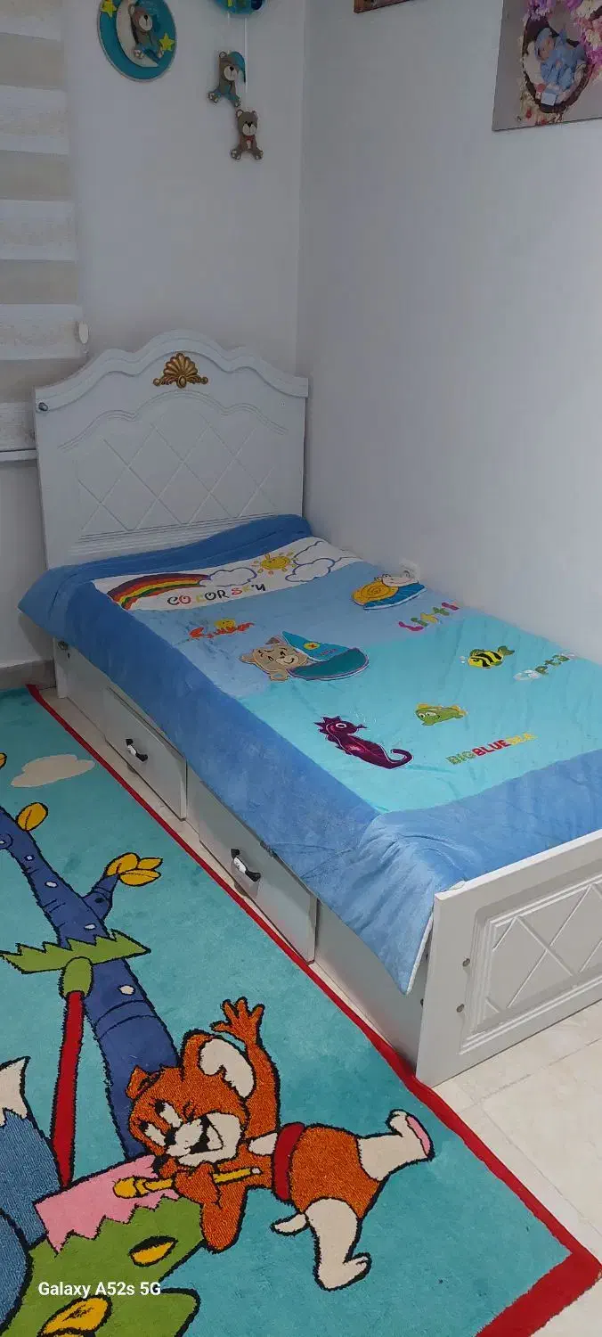 تخت و کمد نوزاد و نوجوان|تخت و سرویس خواب|اراک, |دیوار