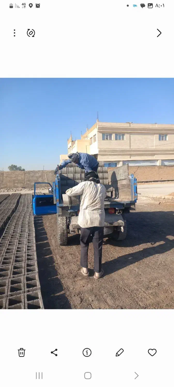 بارگیری نخاله ماسه بلوک آجر و....|خدمات حمل و نقل|دزفول, |دیوار