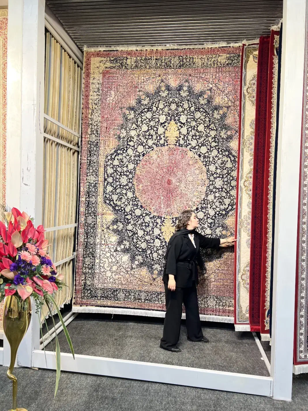 فرش مانعلی ۱۲۰۰ شانه کد ۳۵۷۰ نخ اکرولیک پلاس|فرش|شیراز, فرهنگیان|دیوار