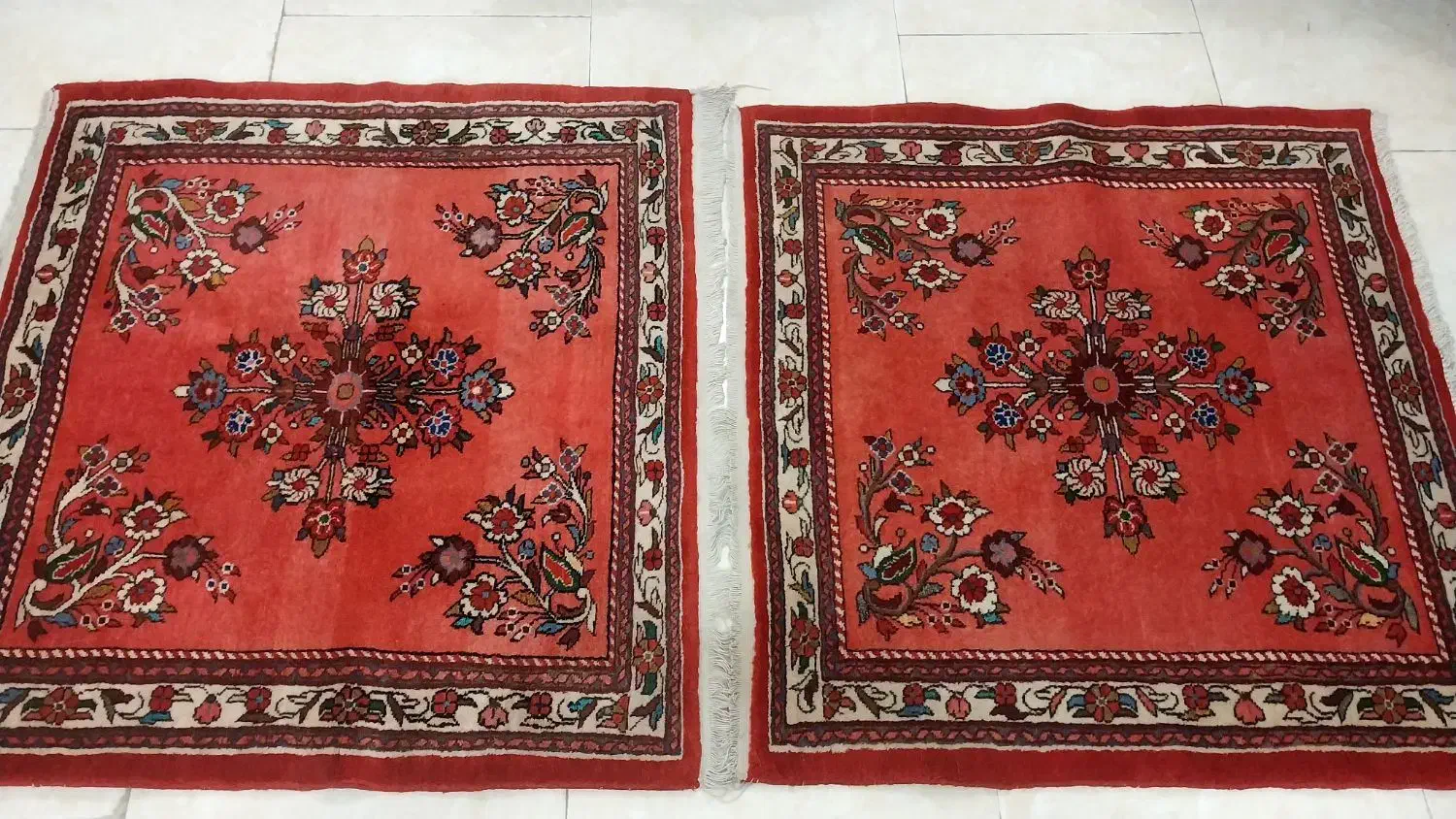 یه جفت فرش دست بافت|فرش|آفتاب, |دیوار