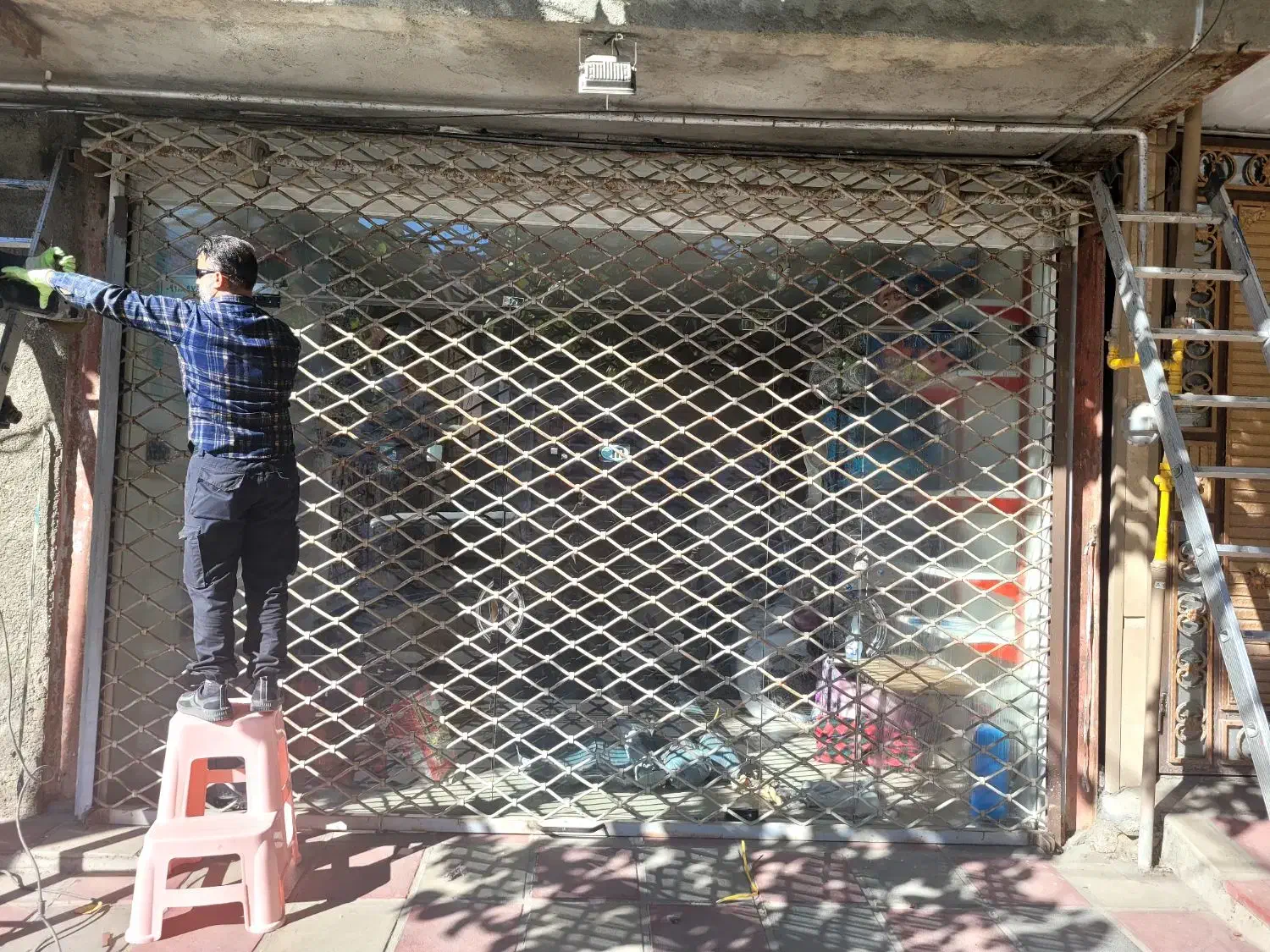 کرکره شبکه لانه زنبوری (درابه)|مصالح و تجهیزات ساختمان|بانه, |دیوار