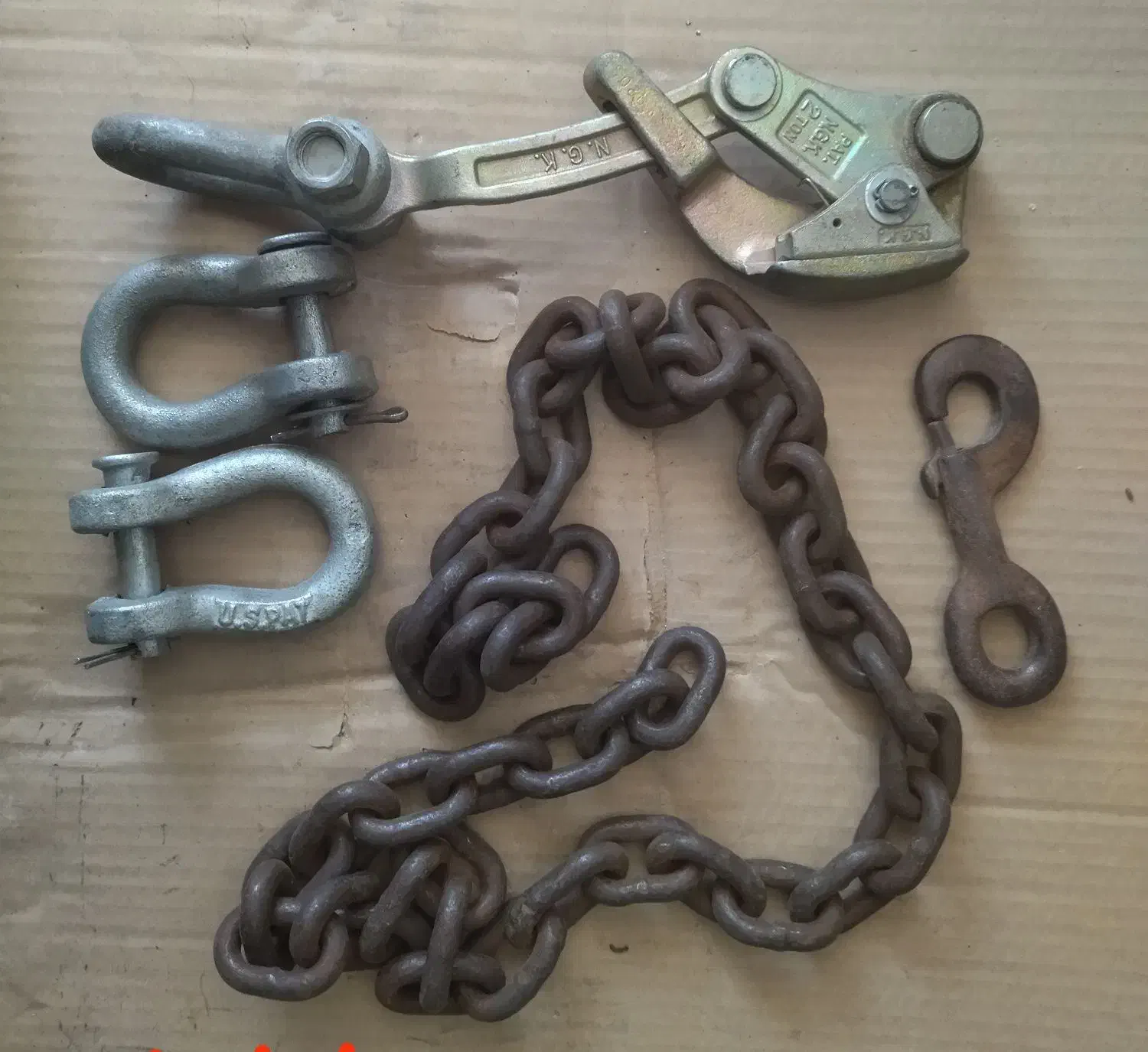 زنجیر شکل قورباغه ای|قطعات یدکی و لوازم جانبی|آباده, |دیوار