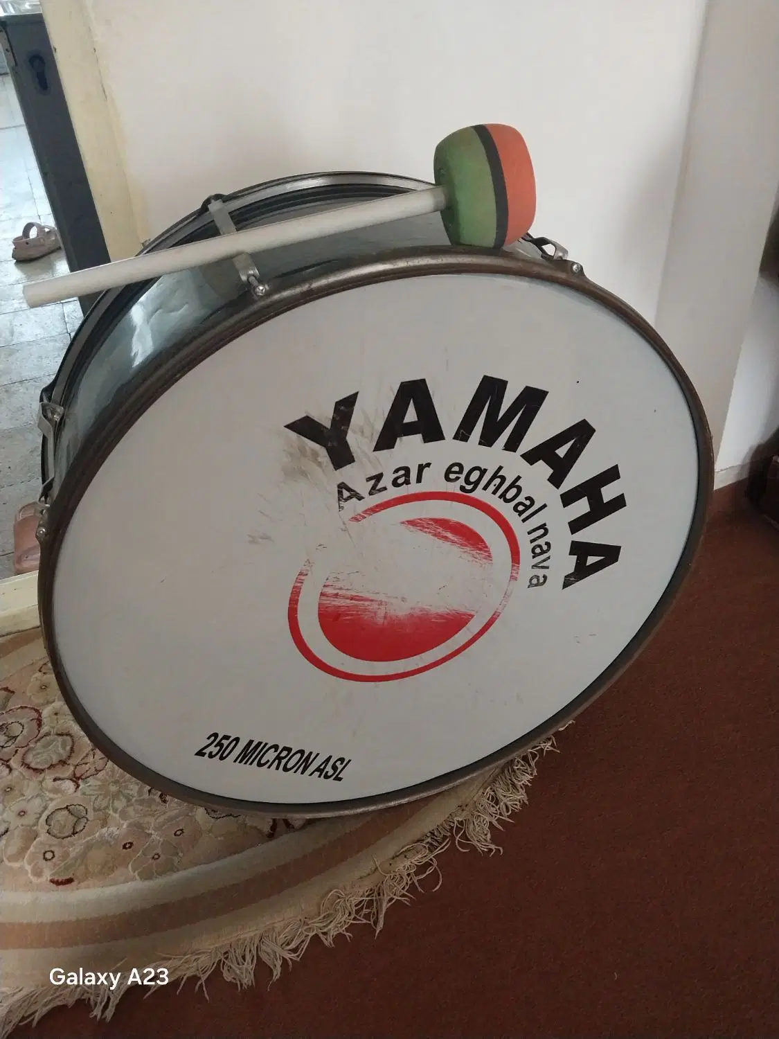 طبل Yamaha|درام و پرکاشن|خمین, |دیوار
