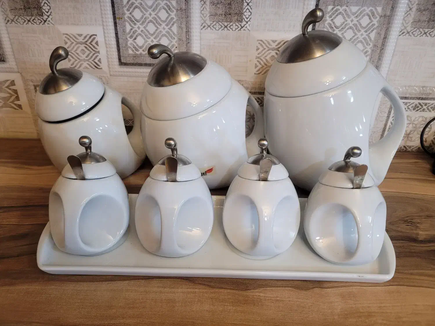 سرویس ادویه وقندوشکر|ظروف سرو و پذیرایی|کرج, باغستان|دیوار