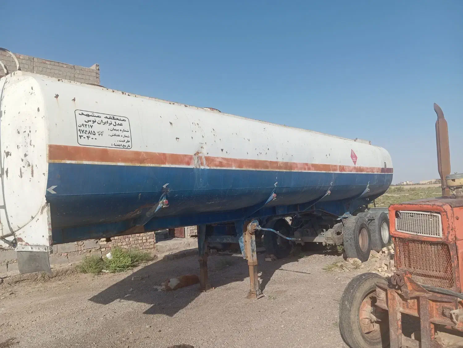 تانک دو محور|خودرو سنگین|زابل, |دیوار