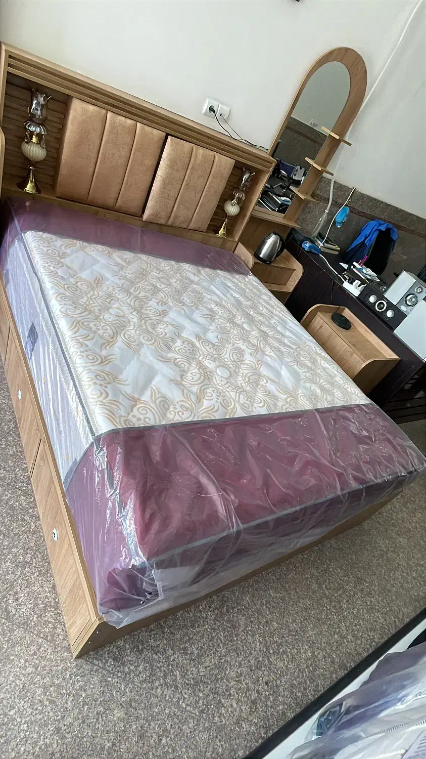 سرویس خواب/تشک/بدون‌واسطه|تخت و سرویس خواب|قم, شاه ابراهیم|دیوار