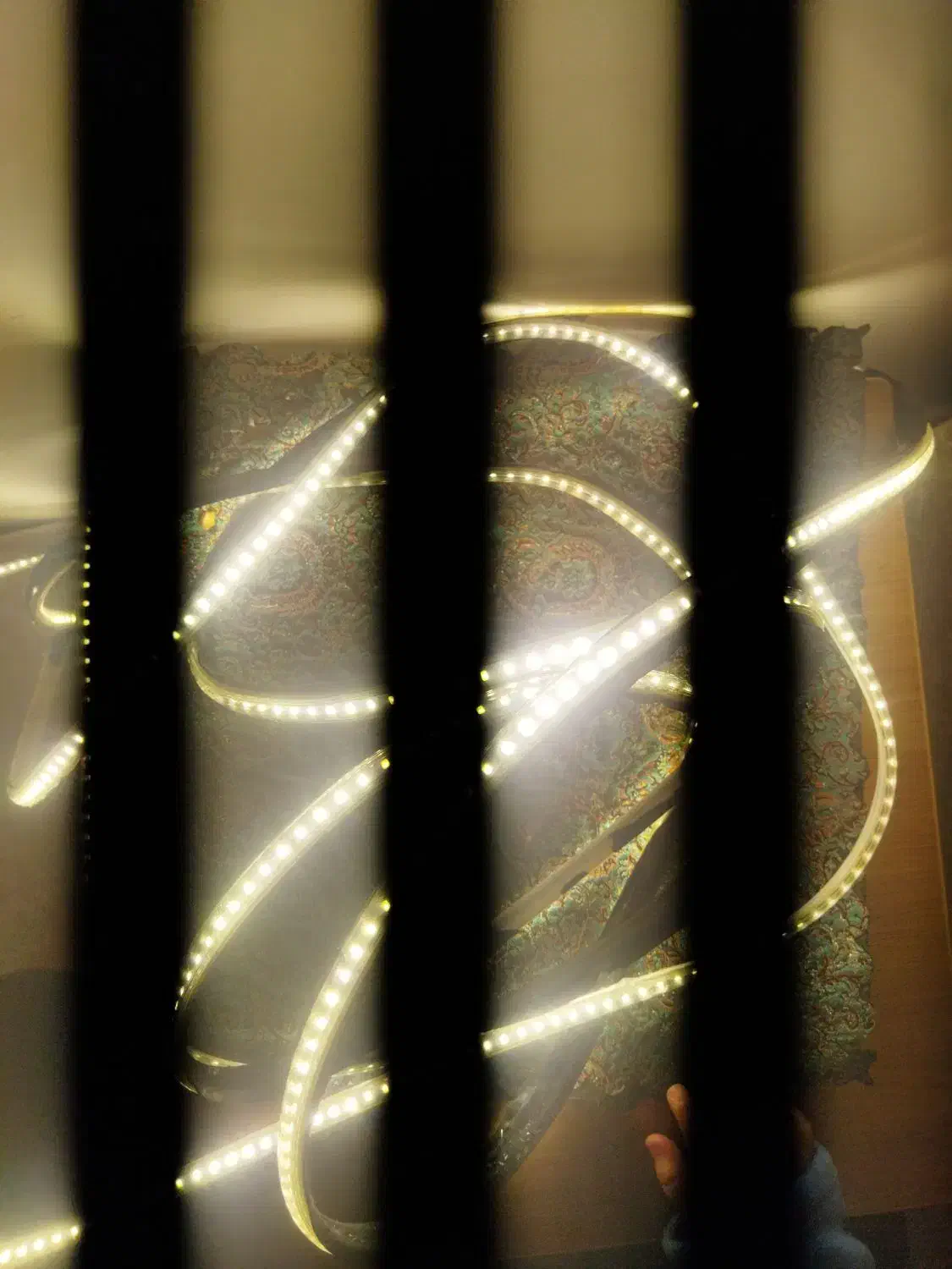 سیم ال ای دی|ریسه و چراغ تزئینی|زنجان, |دیوار